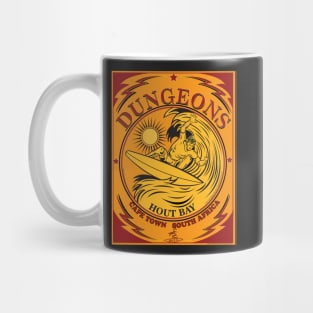 DUNGEONS SURFING CAPE TOWN SOUTH AFRICA Mug